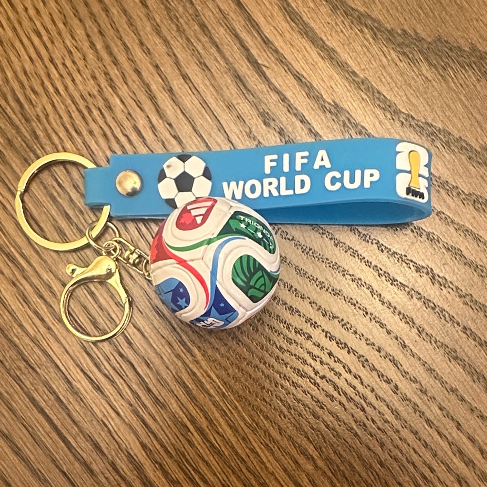 FIFA World Cup 2026 soccer ball keychain